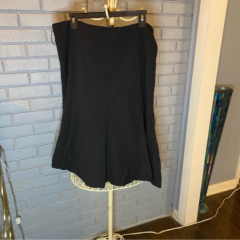 Worthington Classic Black A-Line Skirt